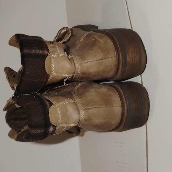 Tom Tailor Size: 8 US, 39 EU Brown Winter Boot - Picture 4 of 9